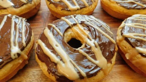 Weight watchers friendly peanut butter chocolate donut