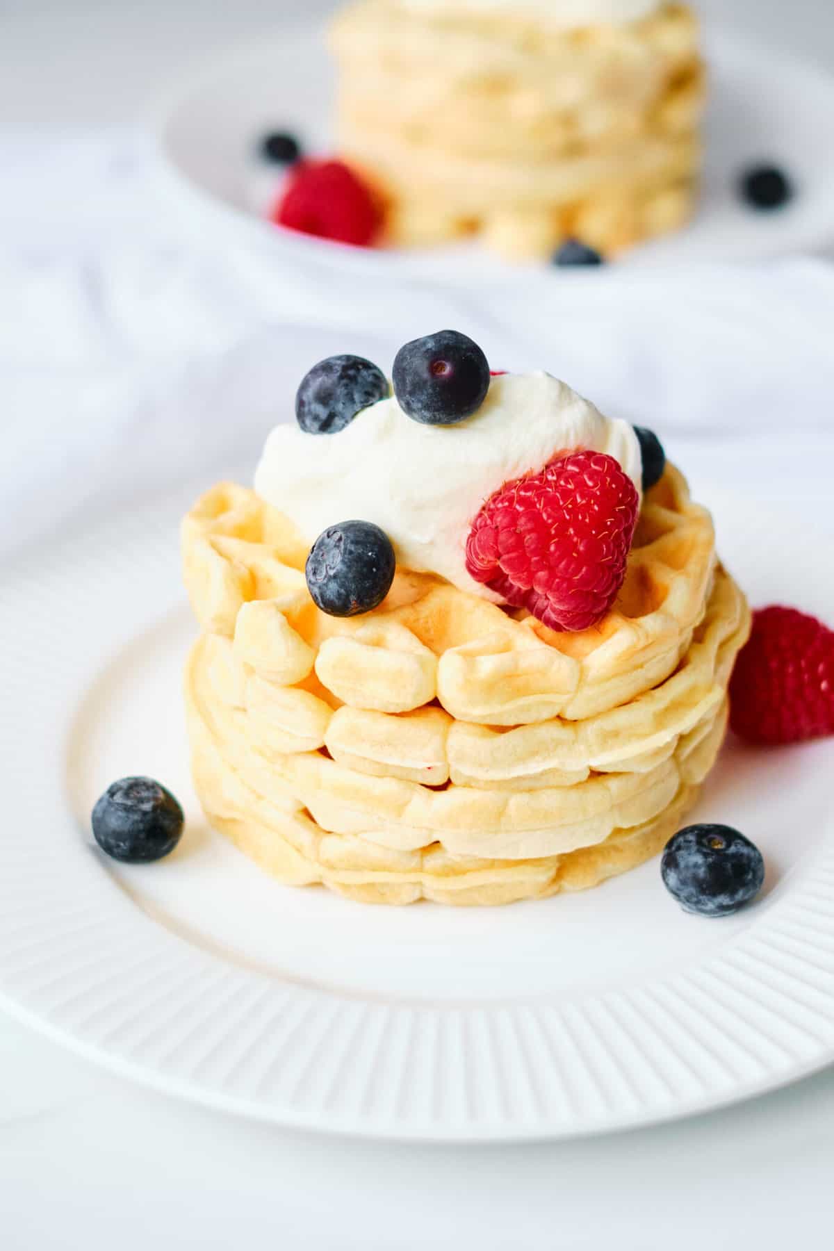 Easy Mini Waffles  THM FP, Low Fat, Low Carb - Oh Sweet Mercy