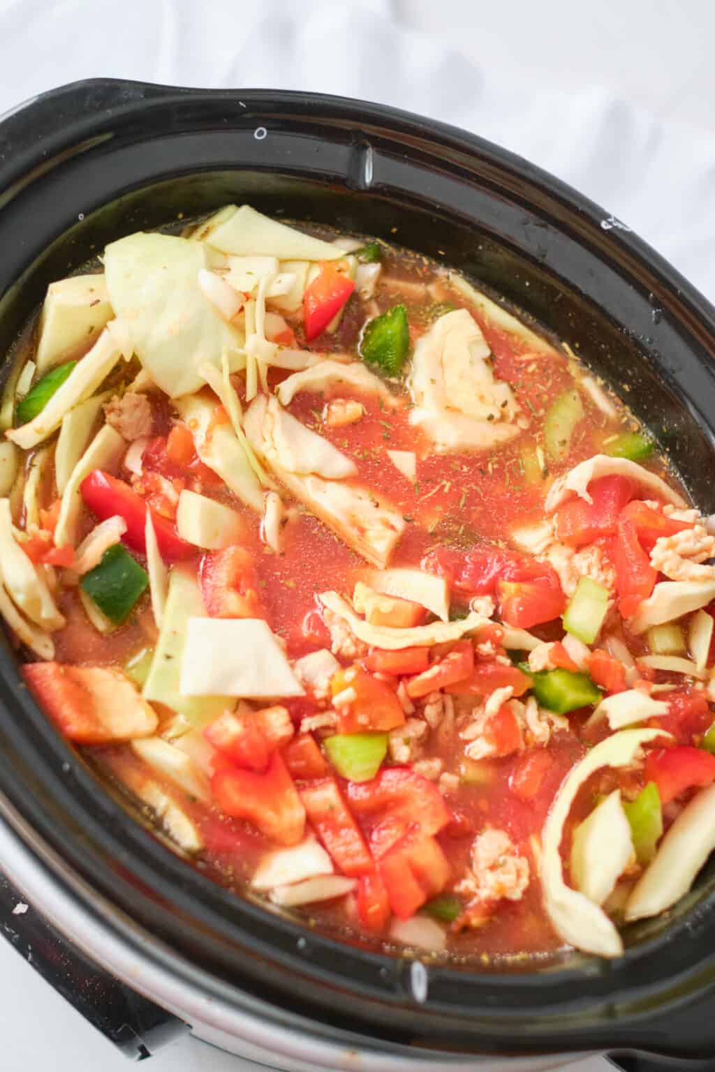 Slow cooker cabbage roll soup Drizzle Me Skinny!