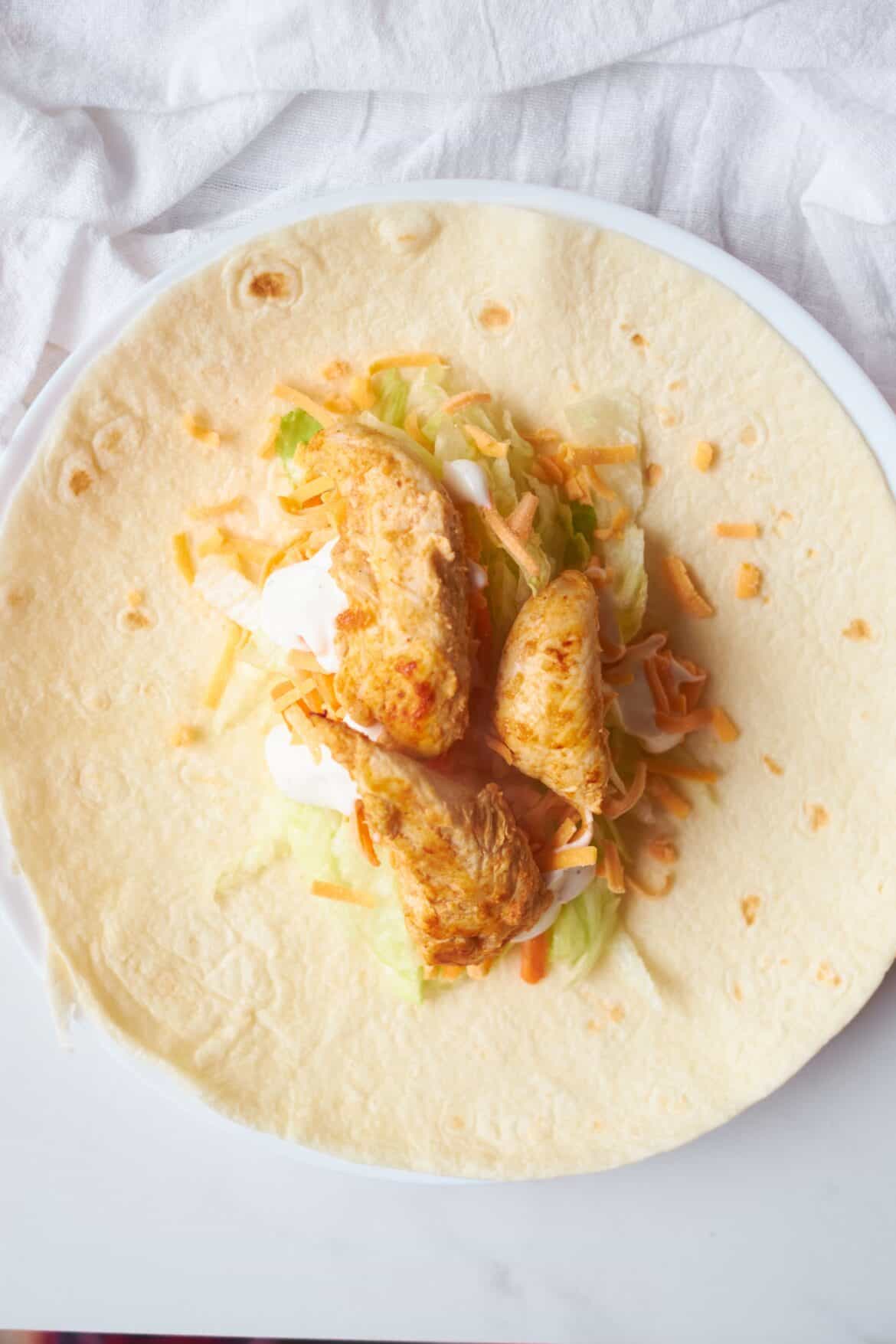 Buffalo Chicken Wraps Recipe - Drizzle Me Skinny!