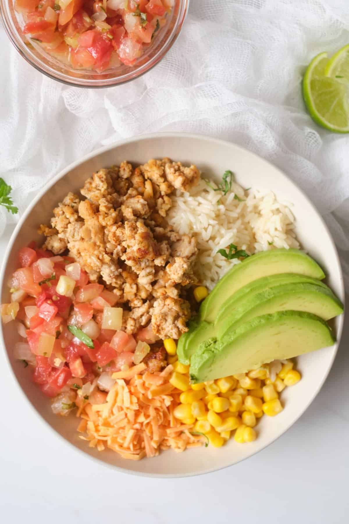 The Easiest Chicken Burrito Bowl You'll Want To Make Every Week