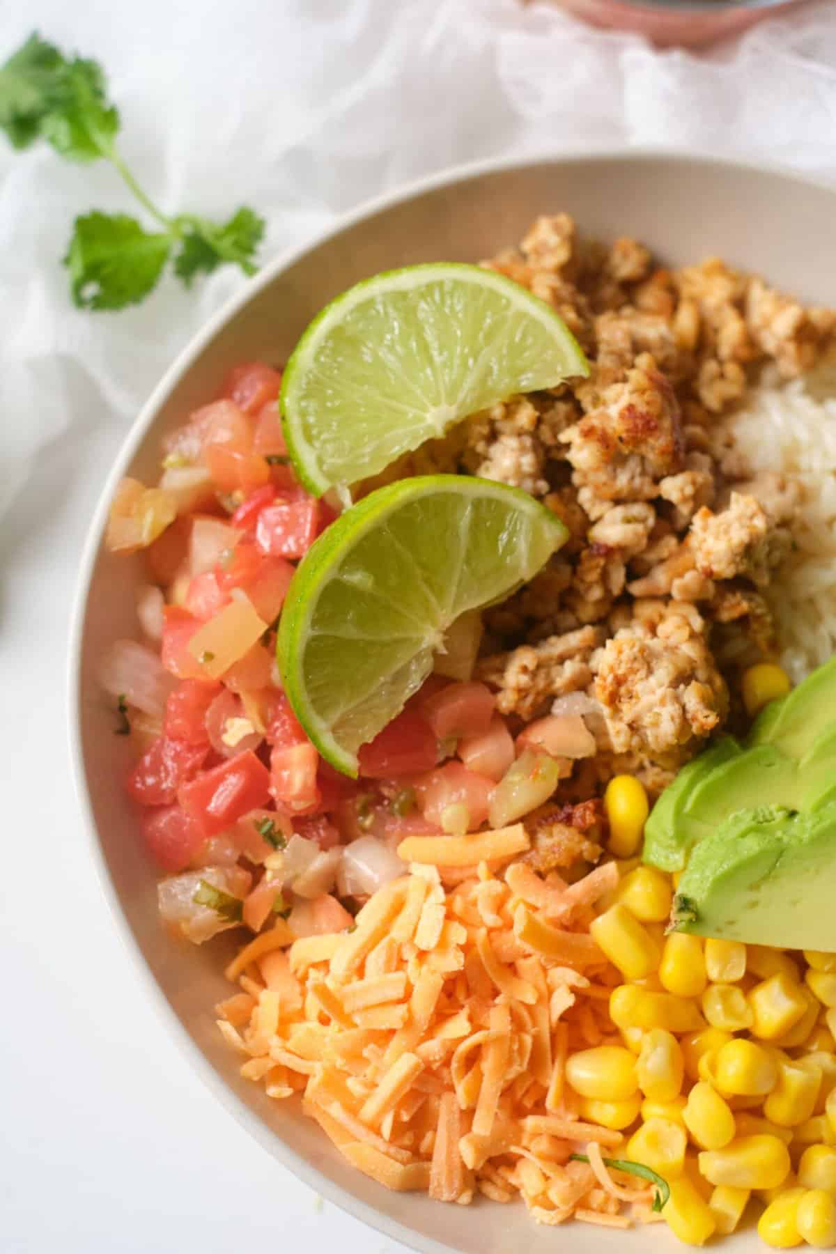 Weight Watchers Burrito Bowl {Easy Meal Prep Recipe} The Holy Mess