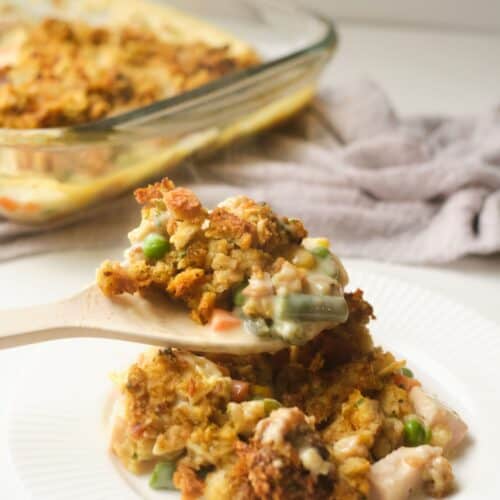 Stove Top Stuffing Chicken Casserole - Drizzle Me Skinny!