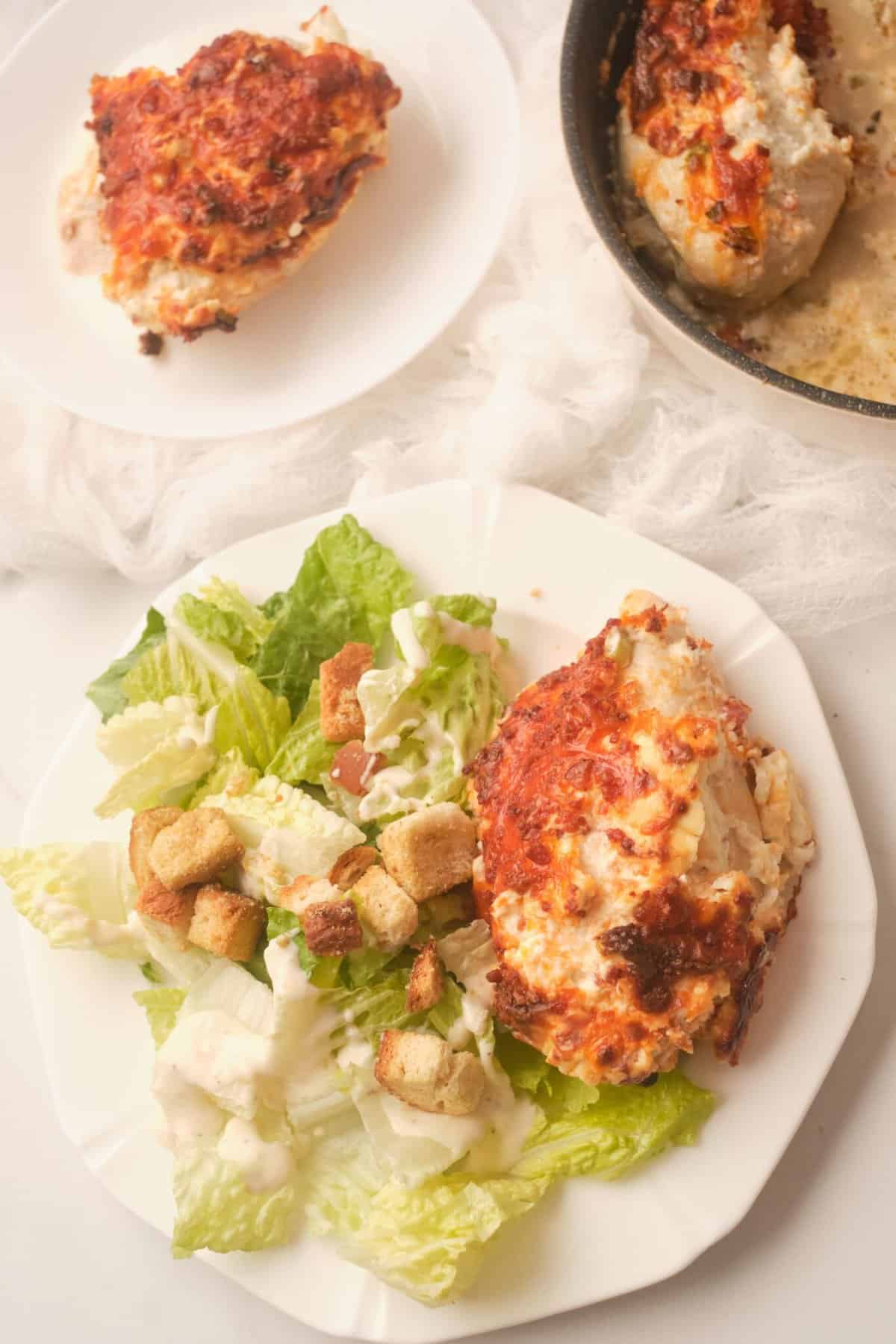 Cheesy loaded baked chicken