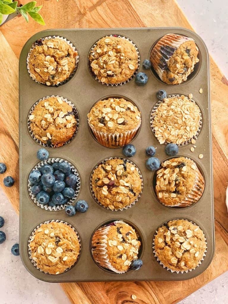 Easy Chocolate Banana Muffins - Sweet Savory and Steph