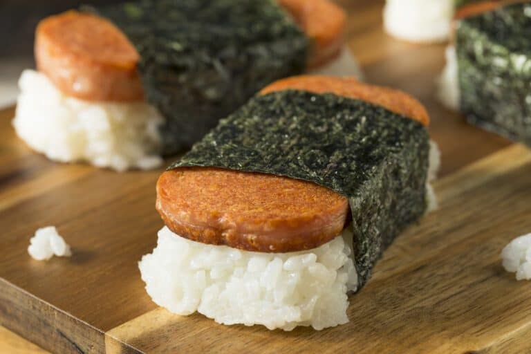 Musubi Rice and Meat Sandwich with SPAM