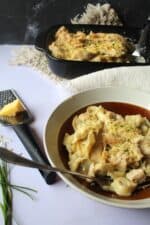 Asiago Tortelloni Alfredo with Grilled Chicken (Copycat) - Drizzle Me ...