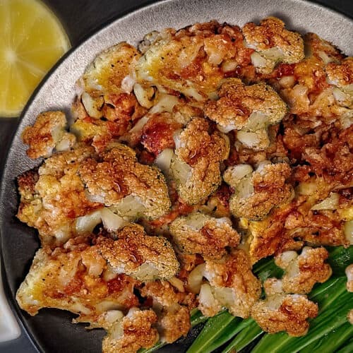 cooked vegan wings