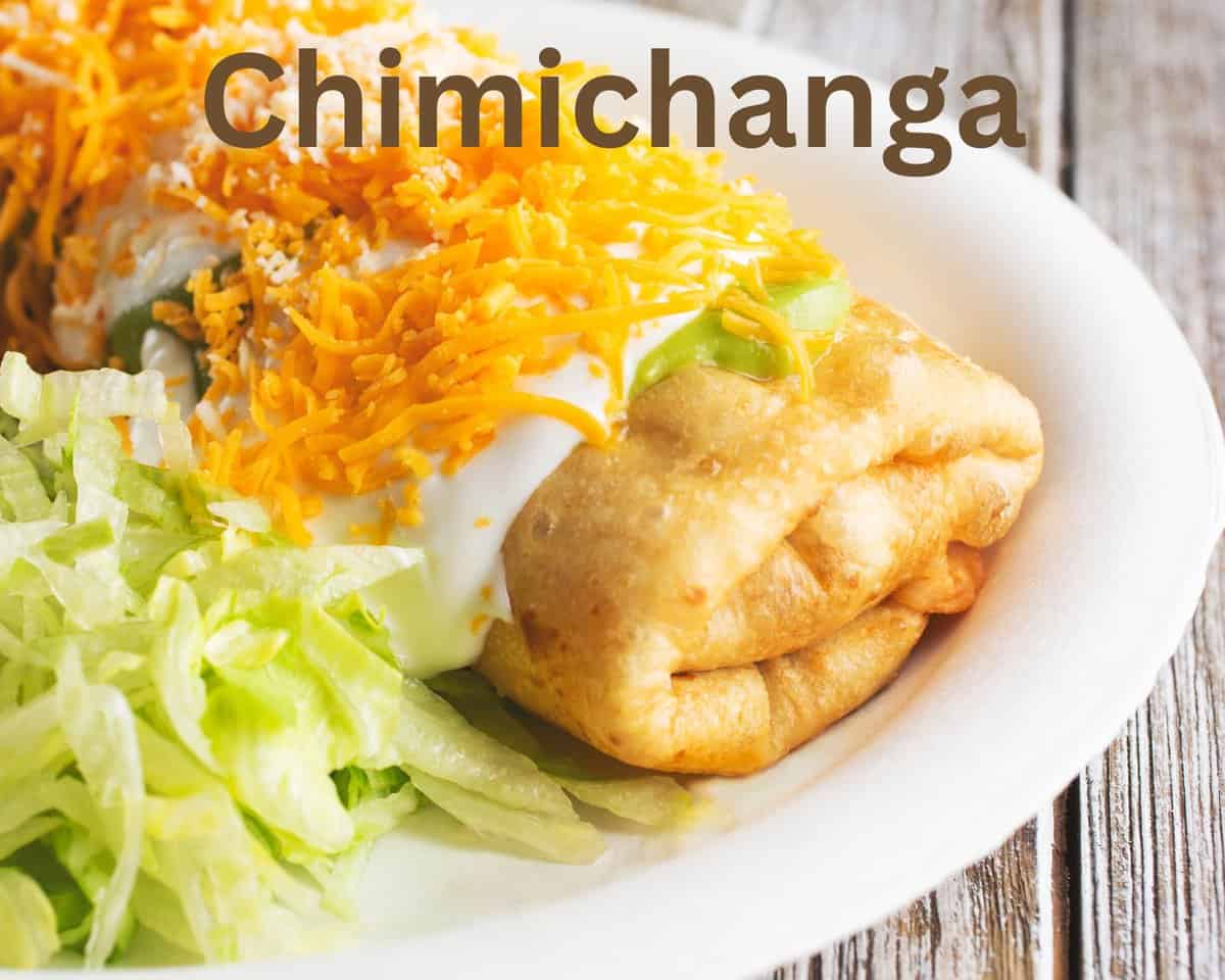 Chimichanga Plate