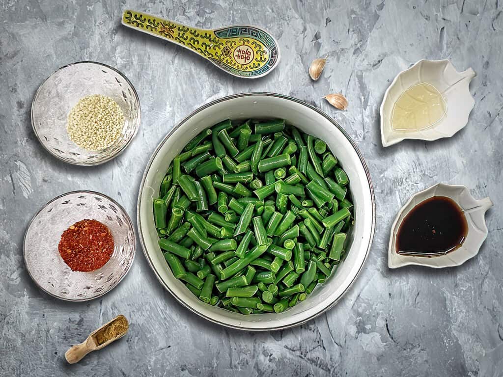 air fryer green beans ingredients