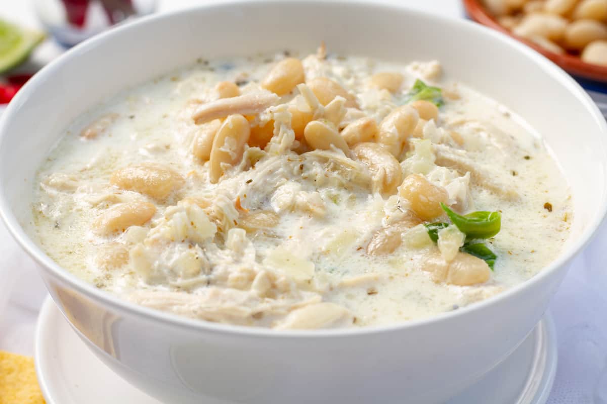 SOUTHWEST CREAMY WHITE CHICKEN CHILI < Call Me PMc