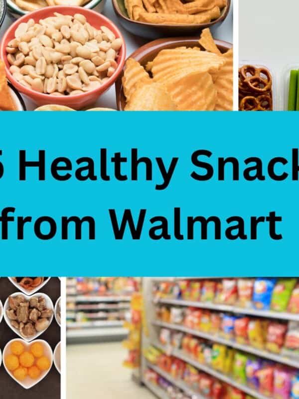 dried fruit, nuts, and other healthy snacks from walmart