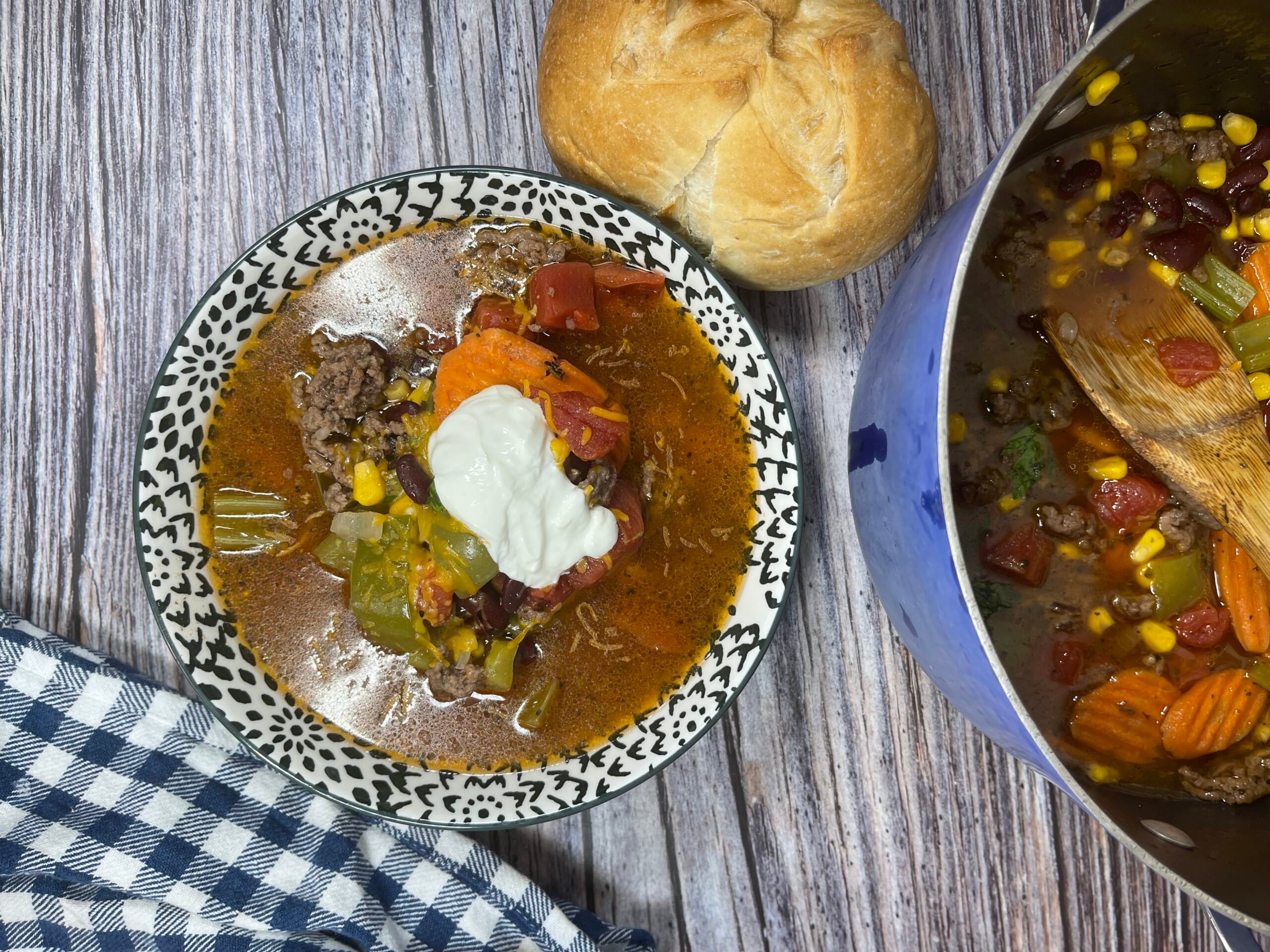 Easy and Hearty Cowboy Soup Drizzle Me Skinny!