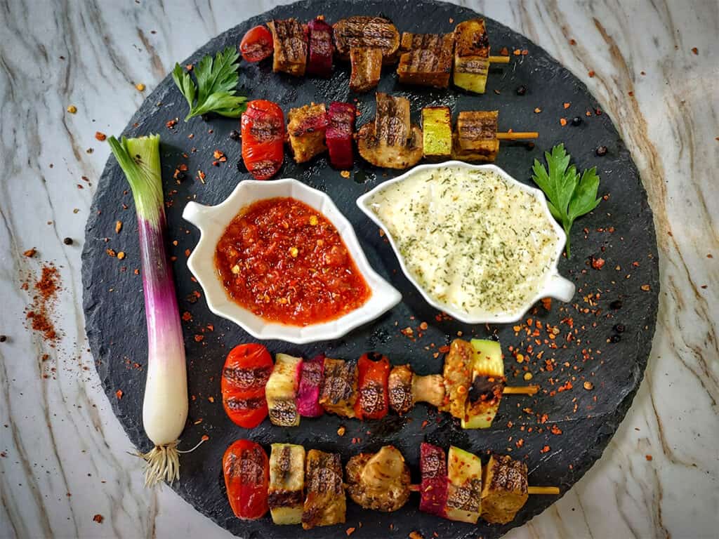 Simple and Delicious Vegan Kebabs Drizzle Me Skinny!