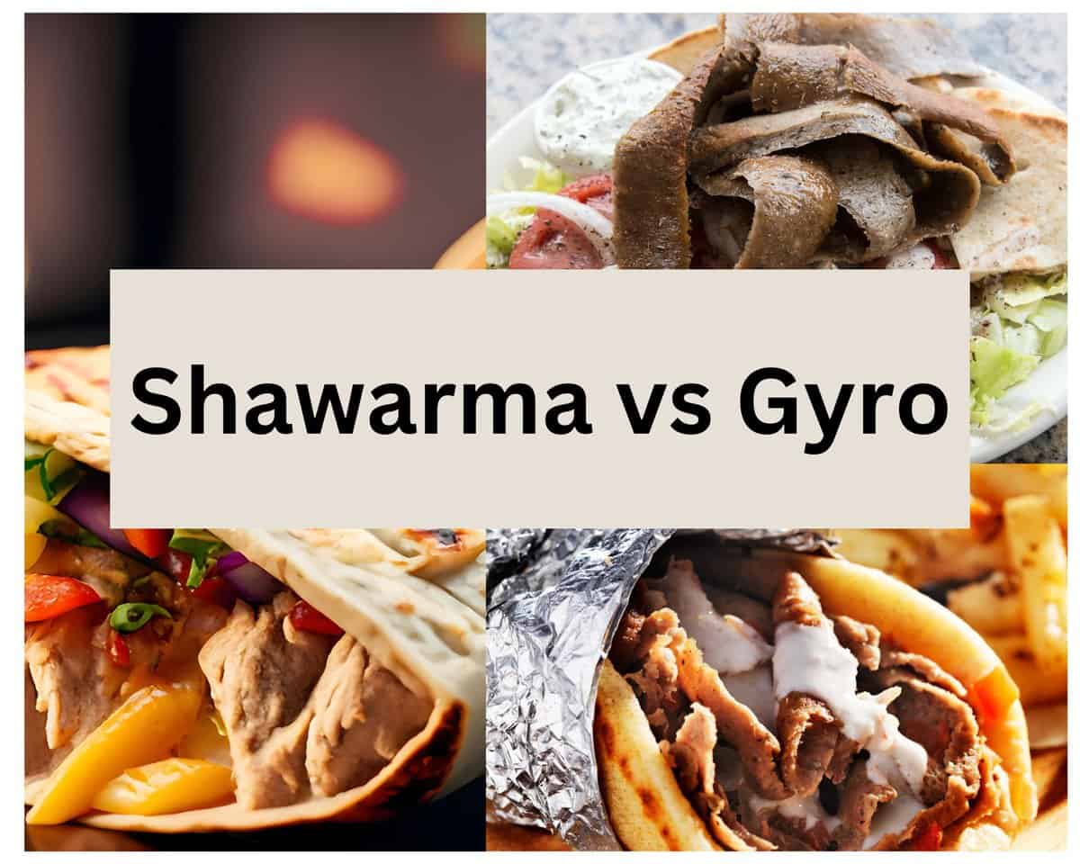 Shawarma vs Gyro - Drizzle Me Skinny!