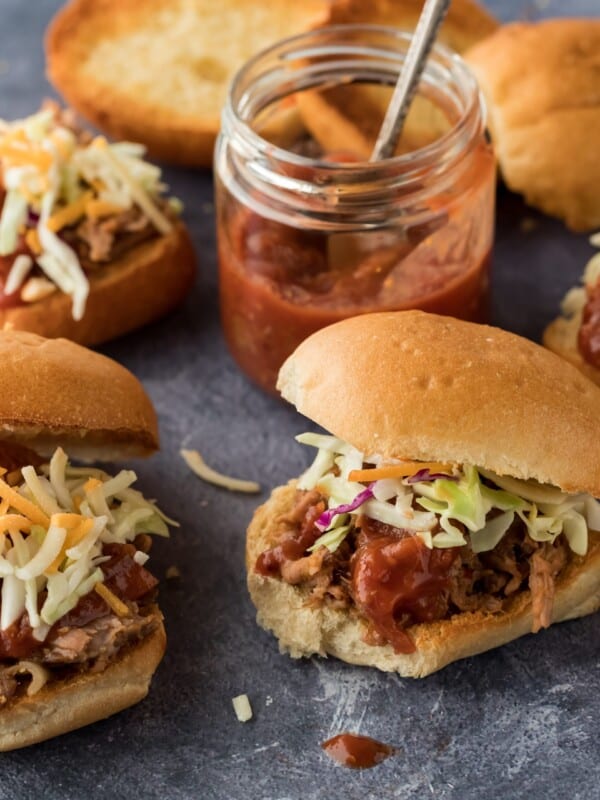 pulled pork sliders