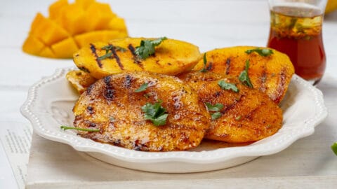 Grilled Mangoes