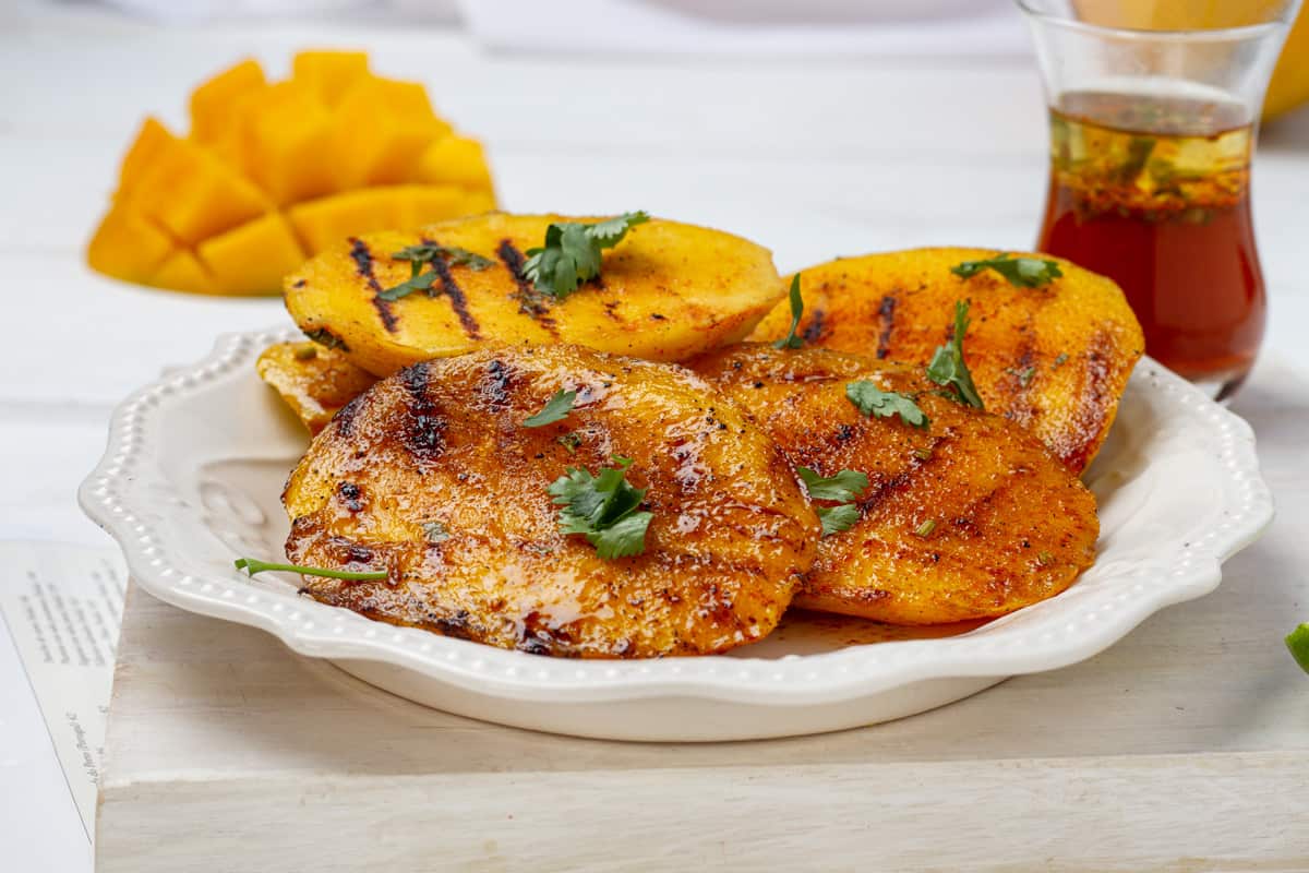 Grilled Mangoes 01