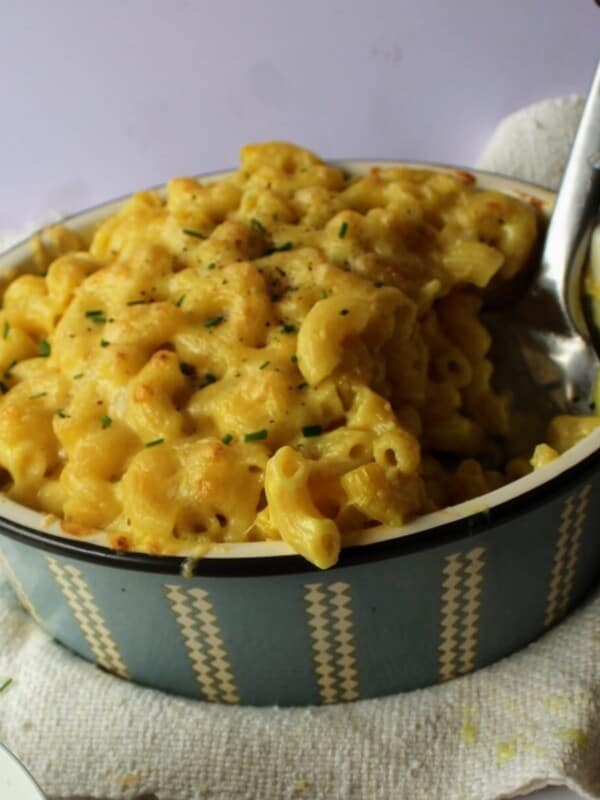 pot of chick fil a mac and cheese