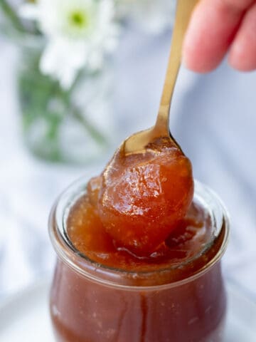 marmalade in a jar