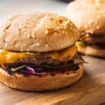 ground veal burgers