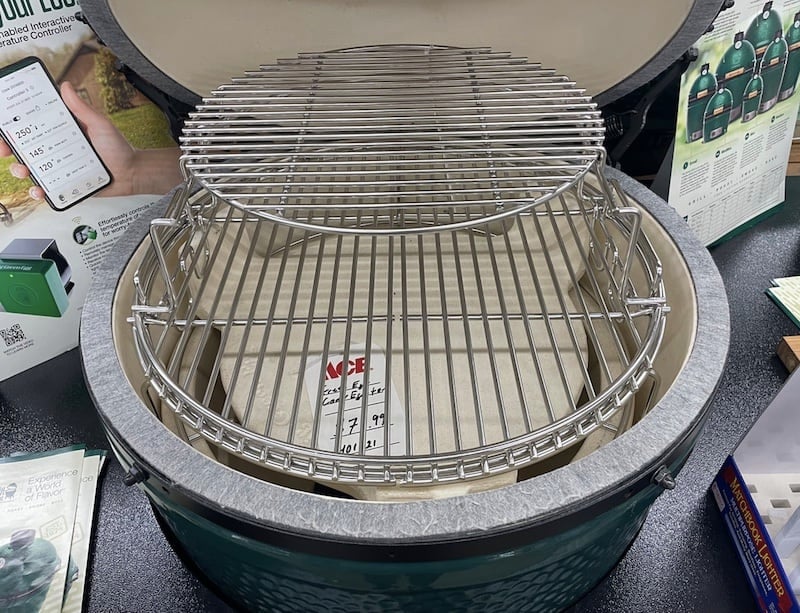 Big Green Egg Cast Iron Grill Press