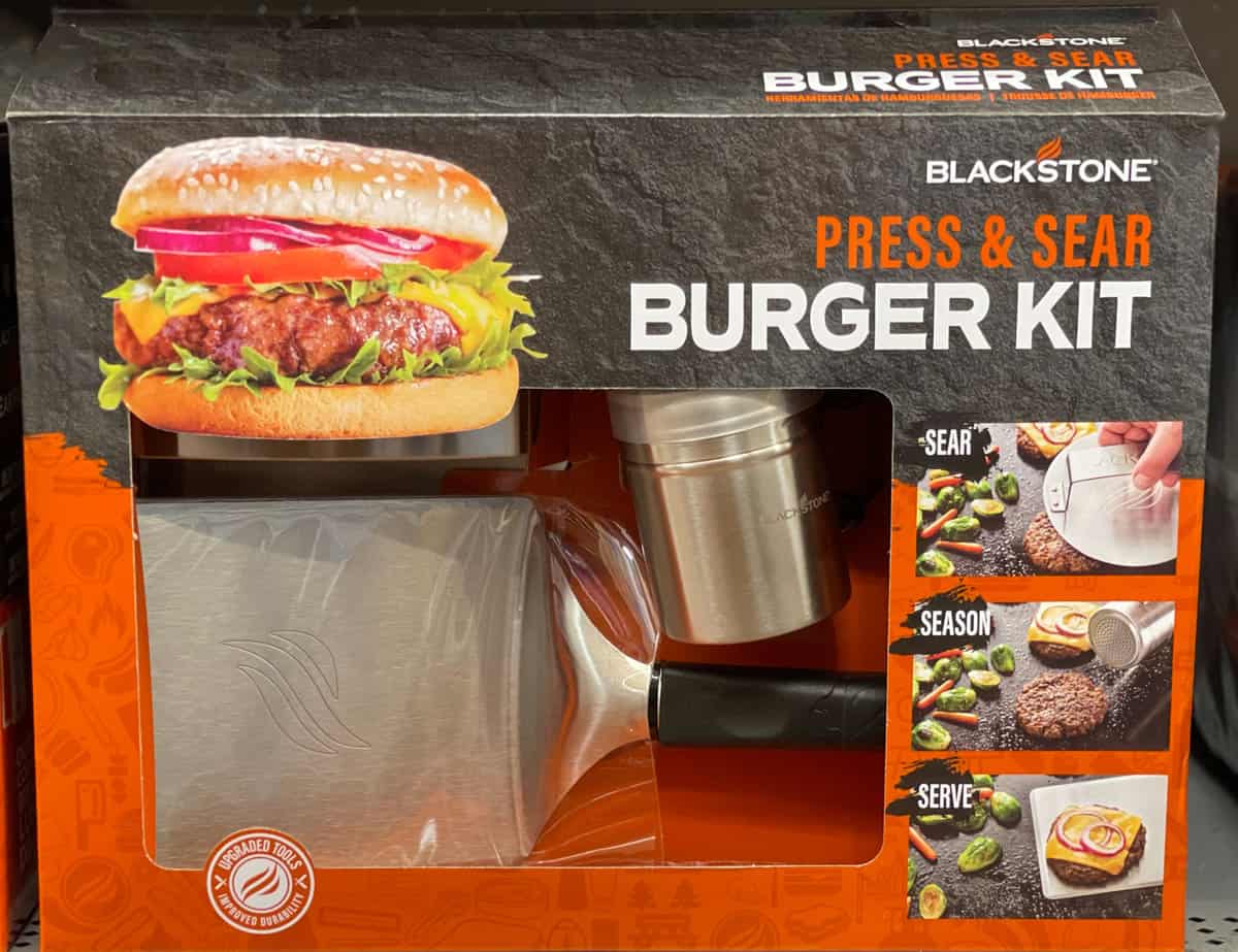 blackstone burger kit