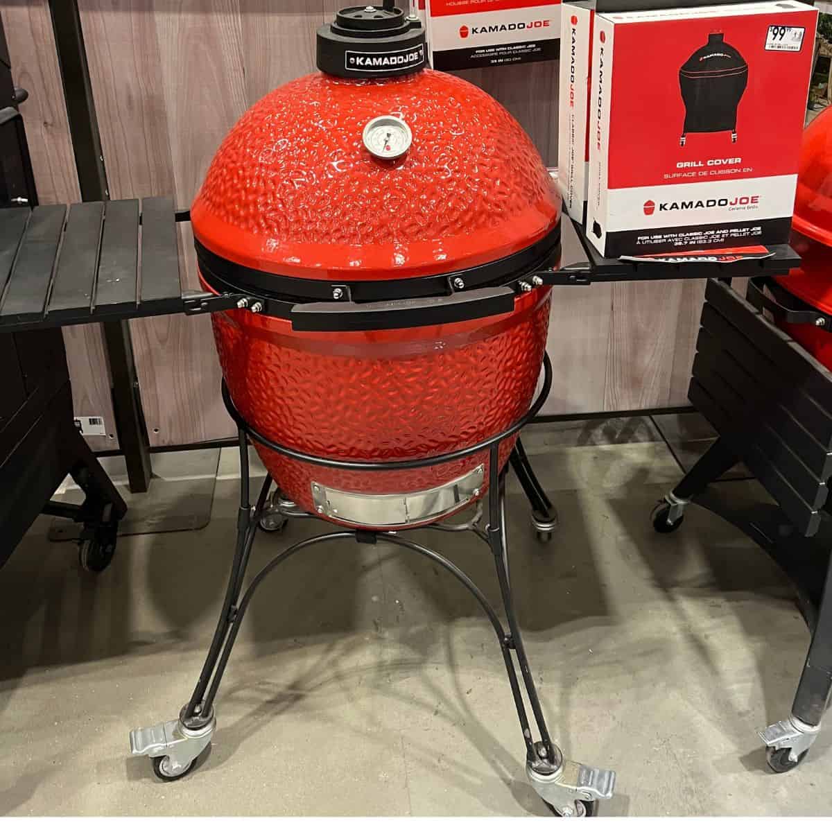 Kamado Joe Grill on the sales floor