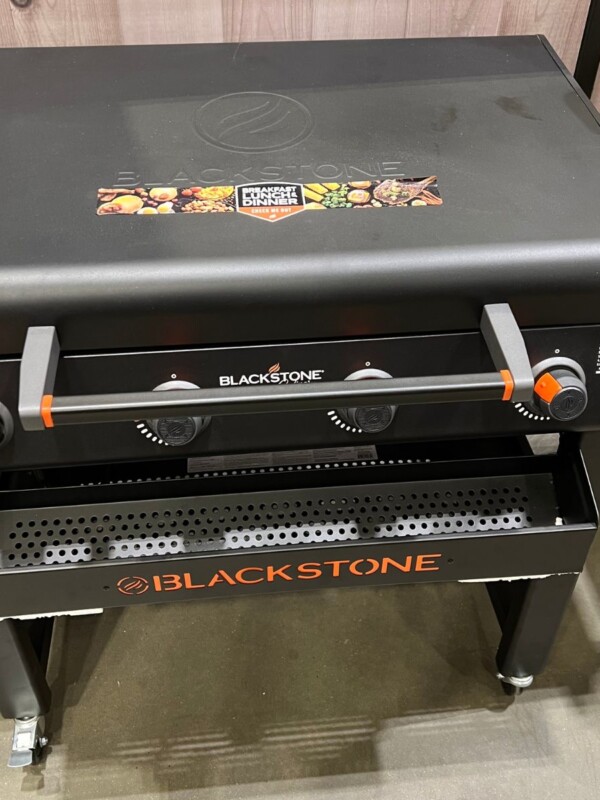 Blackstone Grill sitting on the sales floor