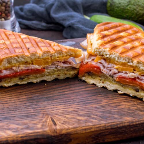 Recipe for 3 panini sandwiches - Delitraiteur