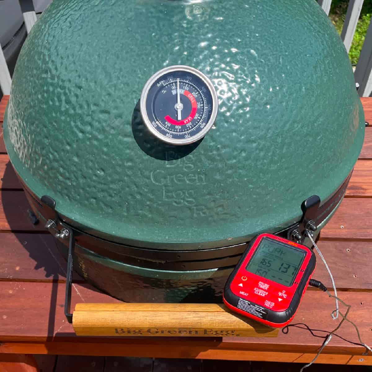 Dual-Probe Wireless Thermometer - Big Green Egg