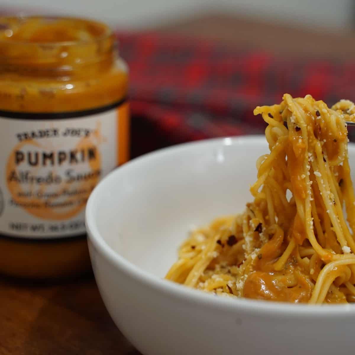 trader joes pumpkin alfredo