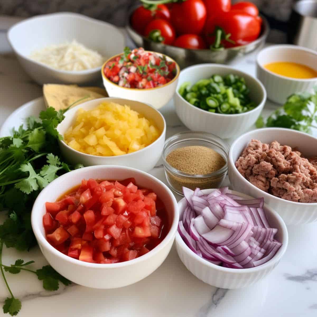 ingredients in mexican casserole