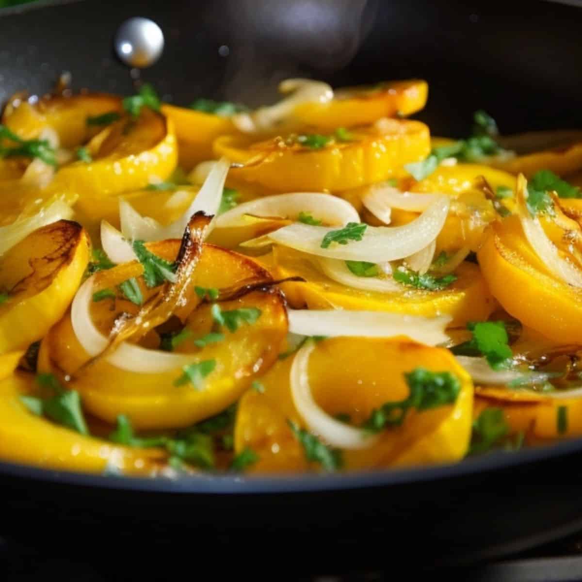 sauteeing squash for casserole