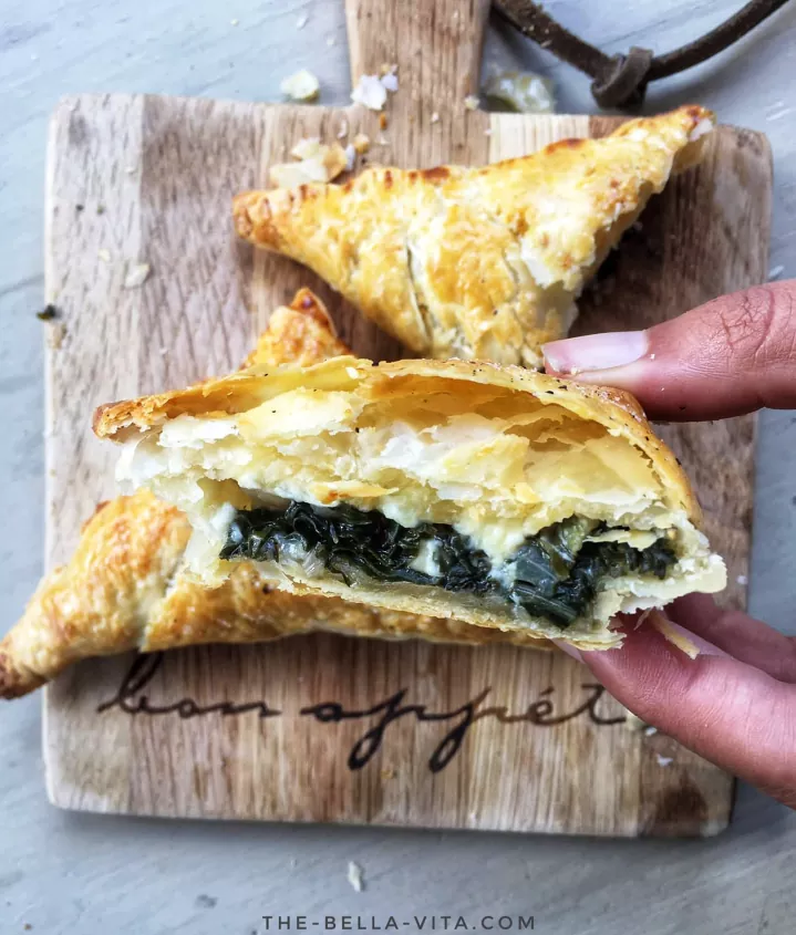 Spinach pie recipe with cheese