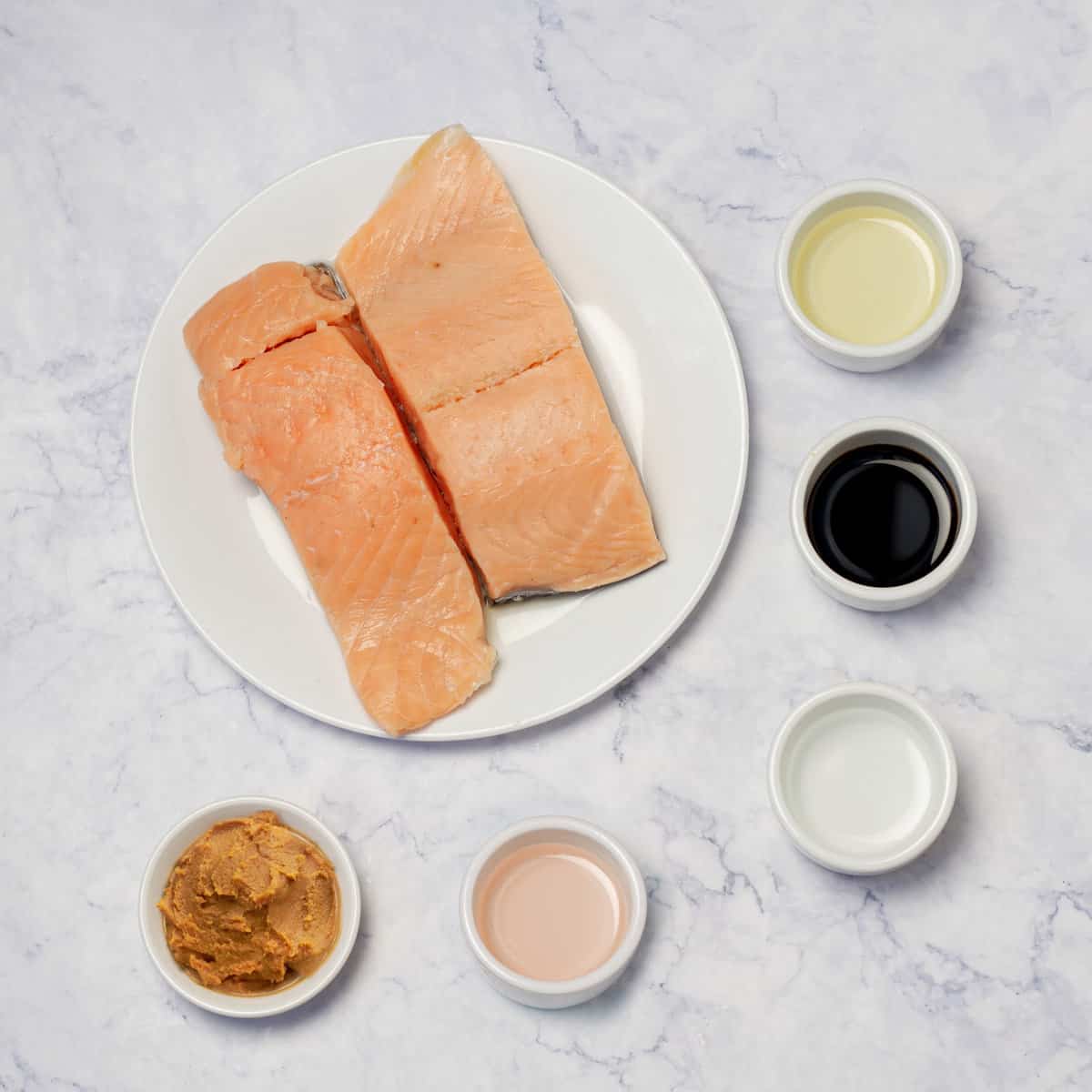 Miso Salmon Ingredients