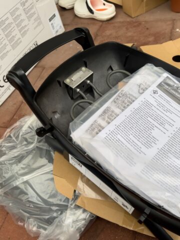 unboxing weber electric grill