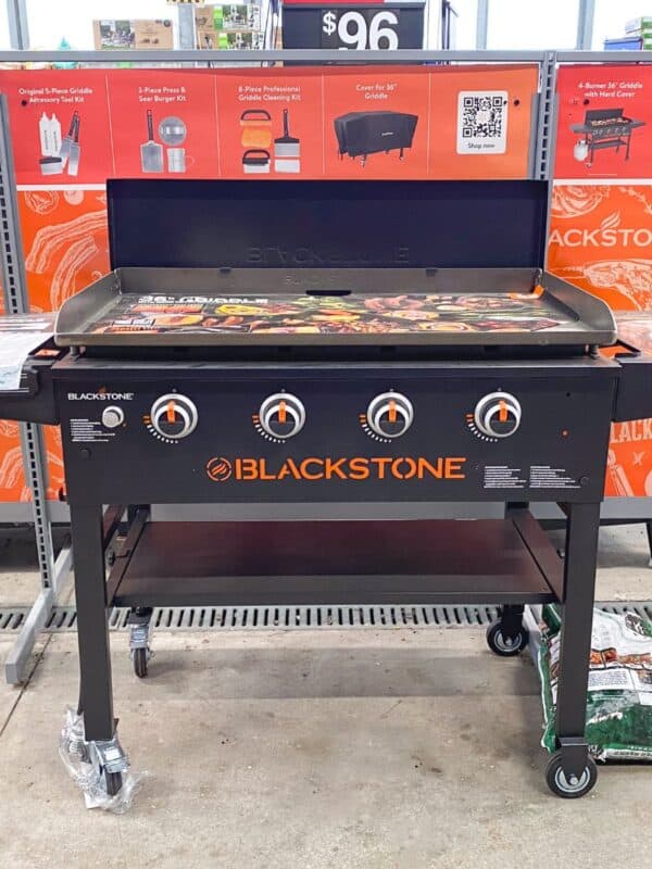 A large Blackstone in display in the store