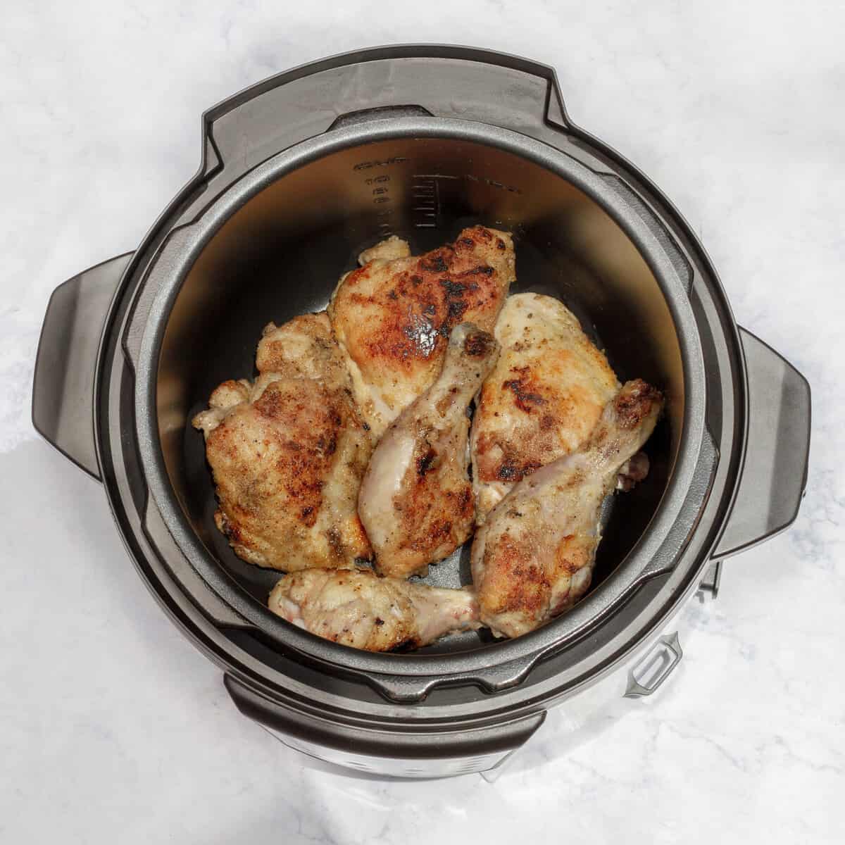 browned chicken in instant pot