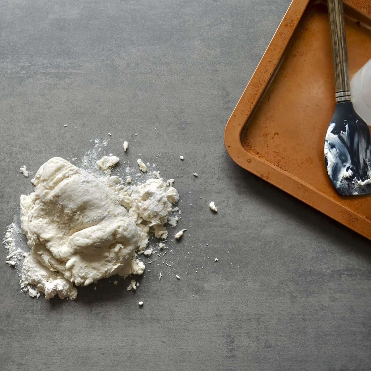Bread dough and baking tools