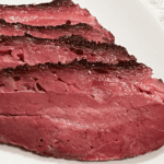 Finished Tri-Tip on plate