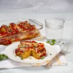Pork Cabbage Rolls served in a plate