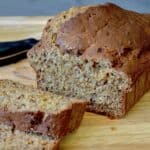 Loaf of banana bread