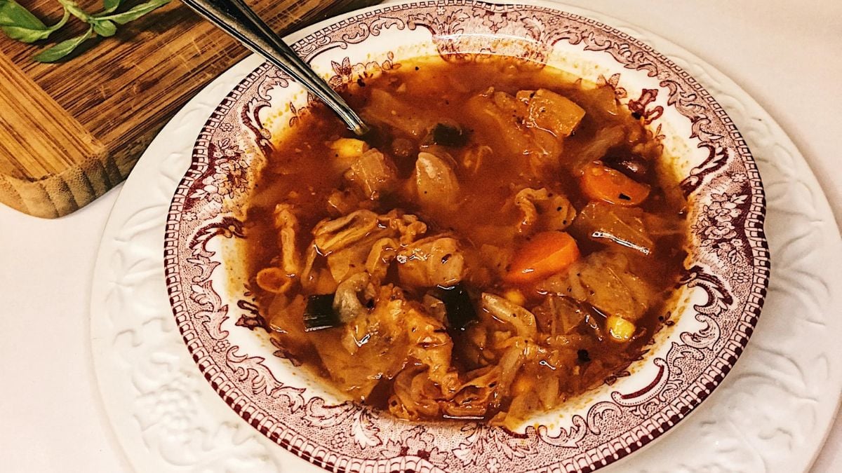 crockpot vegetable soup