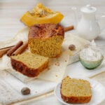 A loaf of healthy and delicious Weight Watchers Pumpkin Bread.