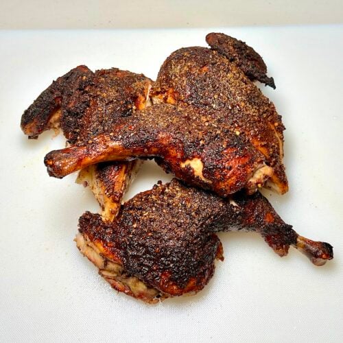 How To Make Perfect Spatchcock Chicken On Your Weber Kettle Grill ...