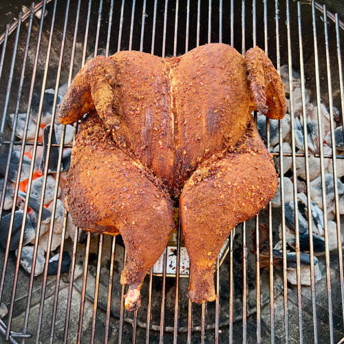 How To Make Perfect Spatchcock Chicken On Your Weber Kettle Grill ...