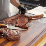 Tomahawk Steaks Sliced