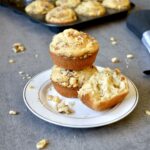 Muffins on a plate