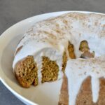 Sliced pumpkin bundt cake
